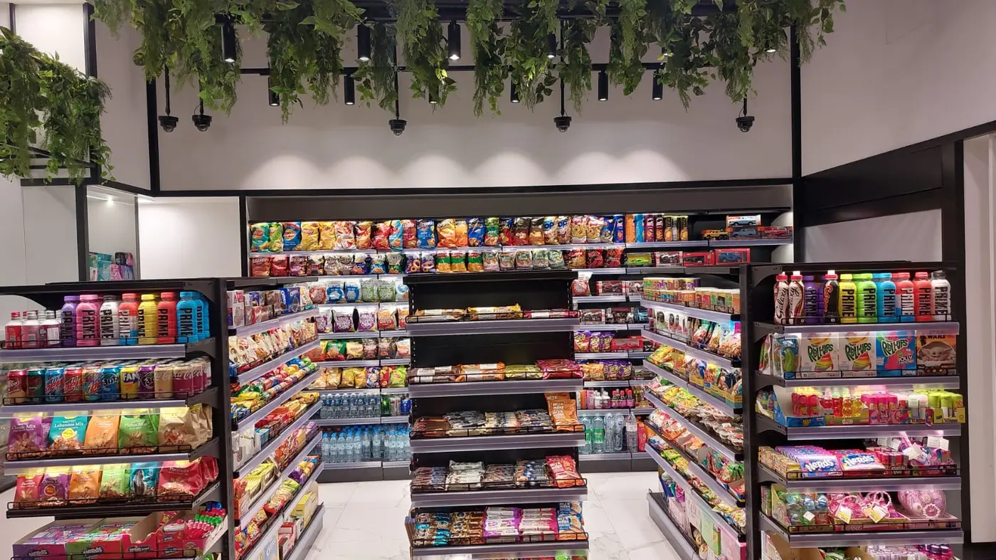 Curated store interior at City Centre Deira
